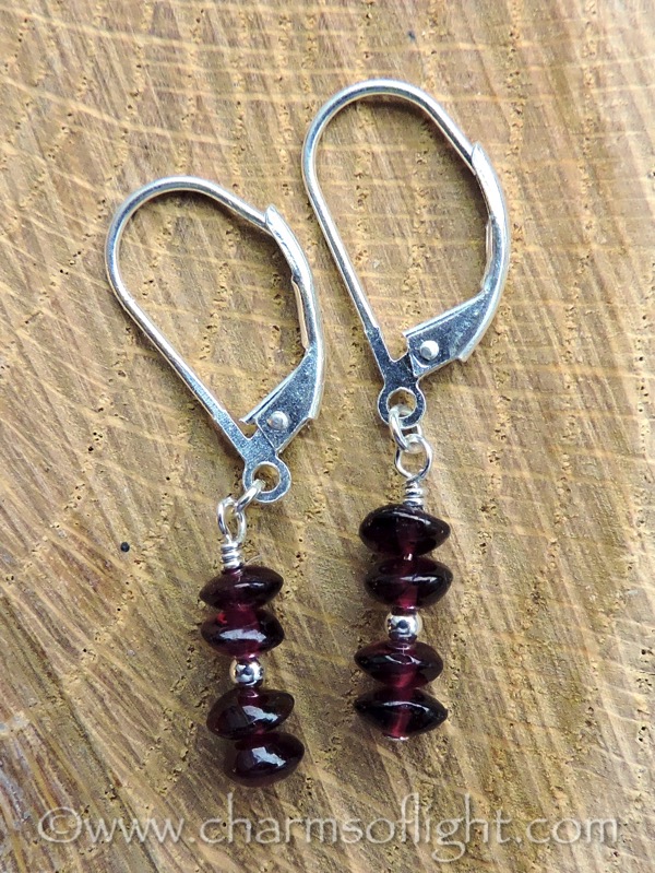Garnet Earrings